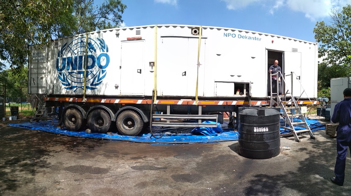 On November 10, 2019, the NPO Decanters service team completed maintenance works at the Melioform-PCB plant delivered to India as part of the United Nations Industrial Development Program (UNIDO).